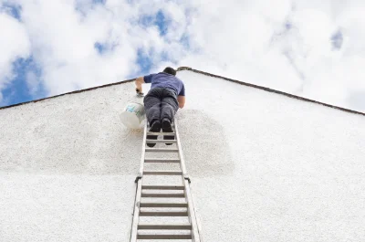 Peinture extérieure à Landogne — façades et ravalement